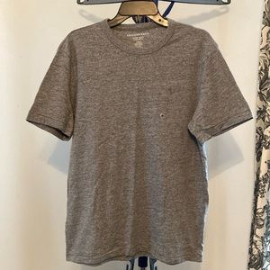 American Eagle super soft standard tee heathered gray medium